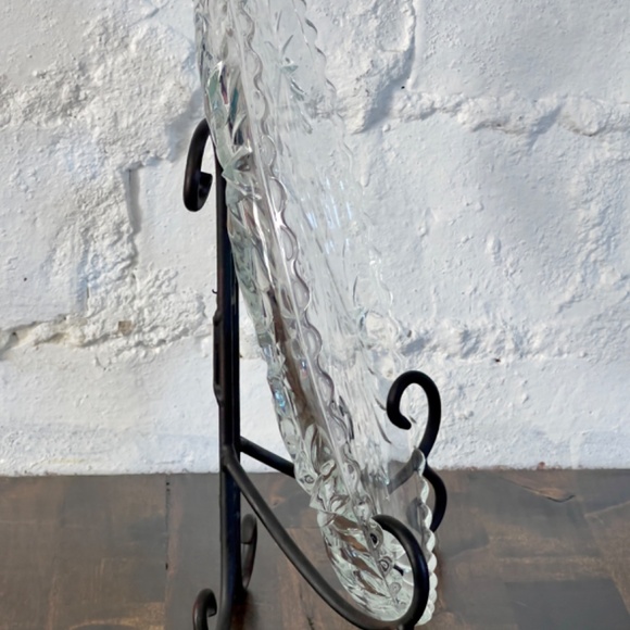 Vintage Anchor Hocking EAPC Star of David 11” Serving Platter Plate Serveware - Picture 4 of 5